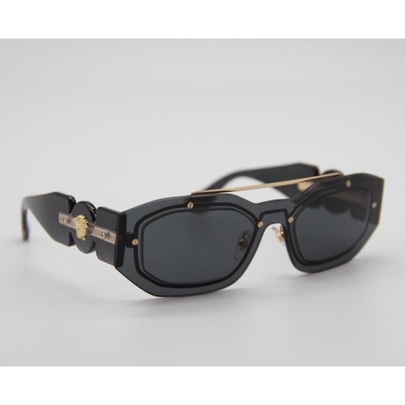 NEW VERSACE MEDUSA VE2235 1002/87 SUNGLASSES VERSACE VE 2235 DARK GREY - Picture 8 of 11